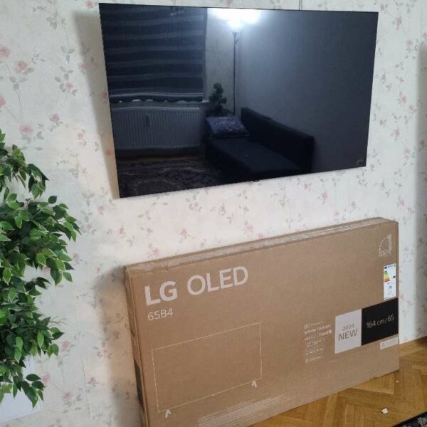 LG OLED 65″ 4K 120 Hz – α8 AI Processor – Dolby Vision & Atmos – webOS 24