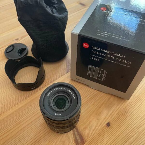 Leica Vario‑Elmar‑T 18‑56 mm f/3.5‑5.6 ASPH – Zoom standard APS‑C pour monture L