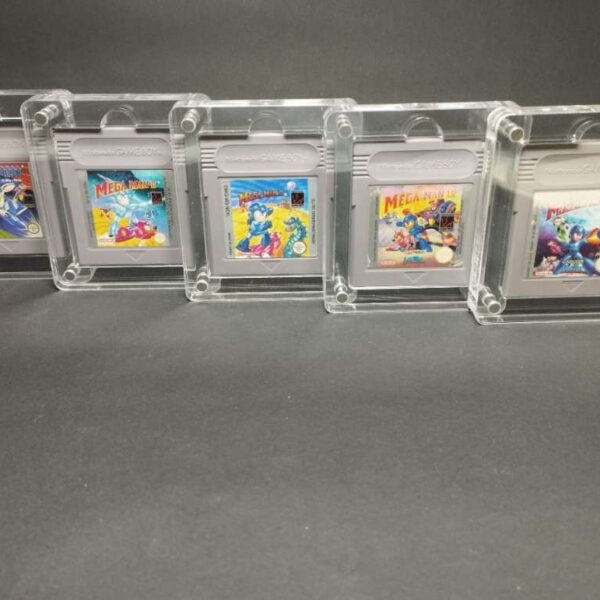 Gameboy Mega Man Set 1-5 mit Case